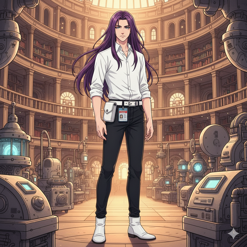 Ilustración del interior de la TARDIS